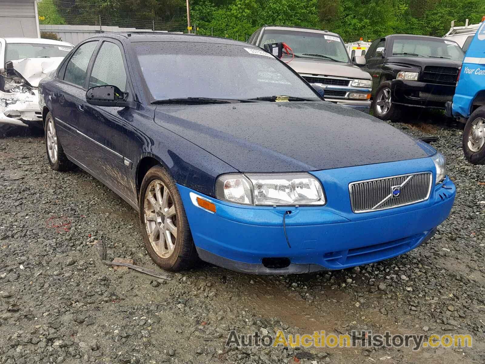 2003 VOLVO S80 T6 TURBO, YV1TS91Z831313976