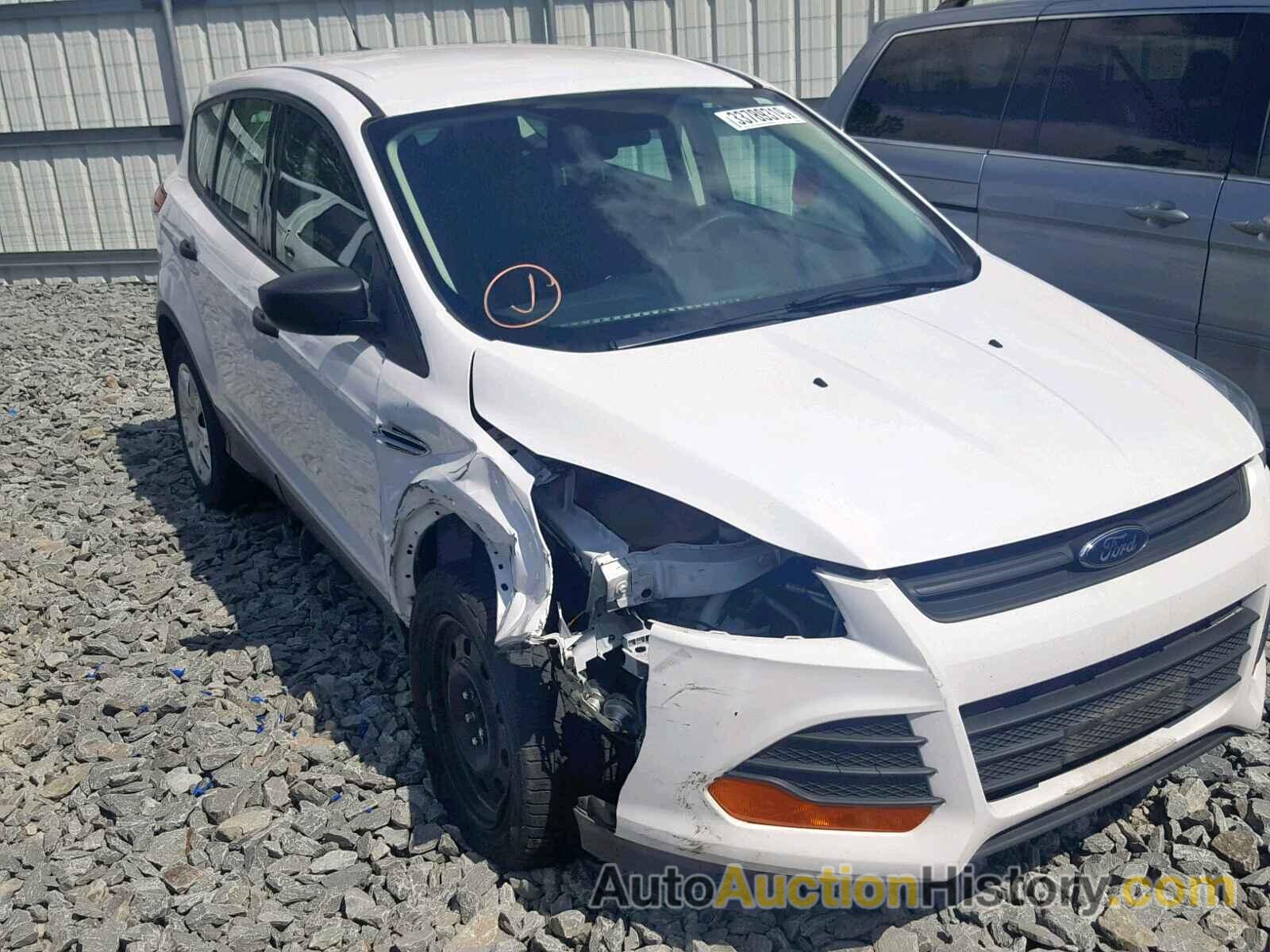 2016 FORD ESCAPE S, 1FMCU0F72GUB88458