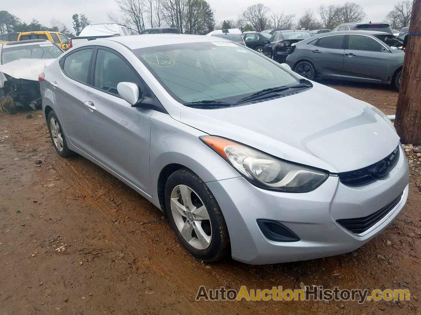 2011 HYUNDAI ELANTRA GLS, 5NPDH4AE7BH019193