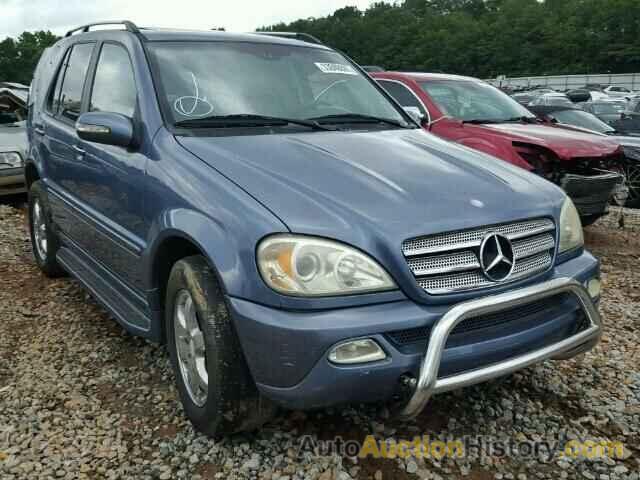 2005 MERCEDES-BENZ ML500, 4JGAB75E05A532843