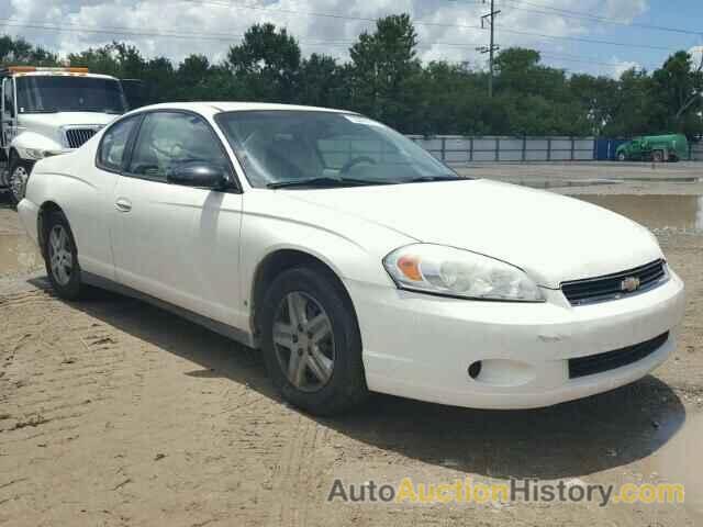 2007 CHEVROLET MONTE CARL, 2G1WJ15KX79294572