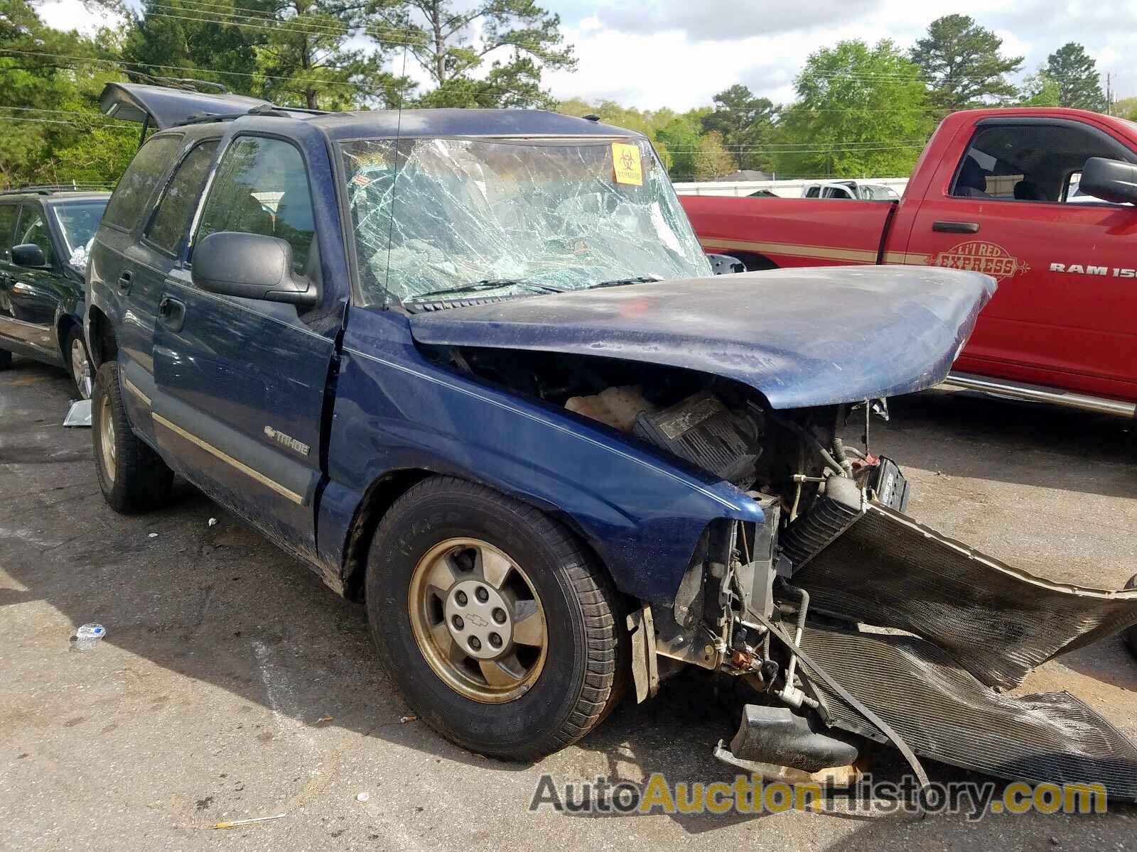 2003 CHEVROLET TAHOE C150 C1500, 1GNEC13Z13R289281