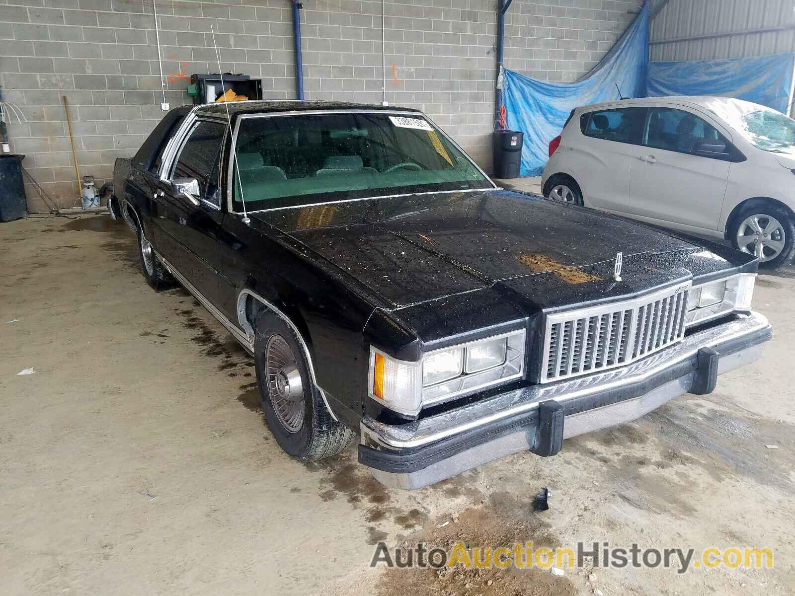 1987 MERCURY GRMARQUIS LS, 2MEBM72F2HX667574