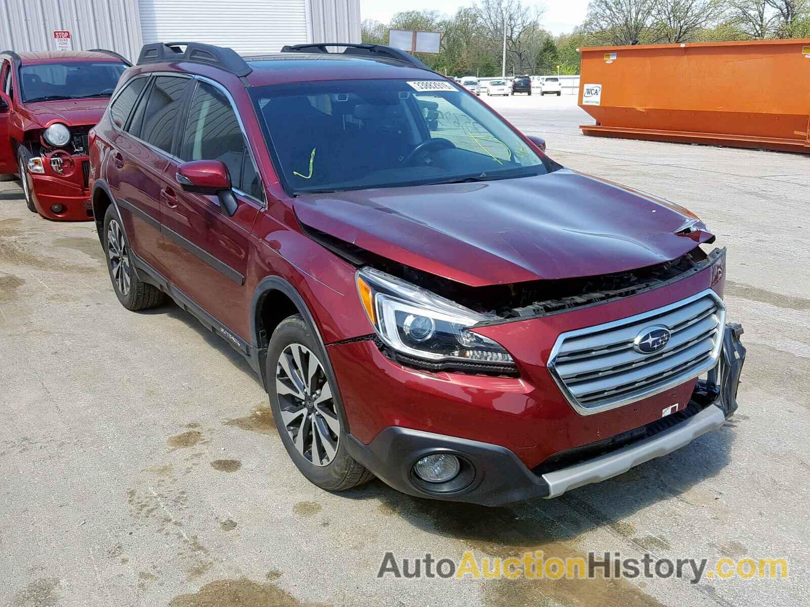 2015 SUBARU OUTBACK 2.5I LIMITED, 4S4BSBNC7F3245446