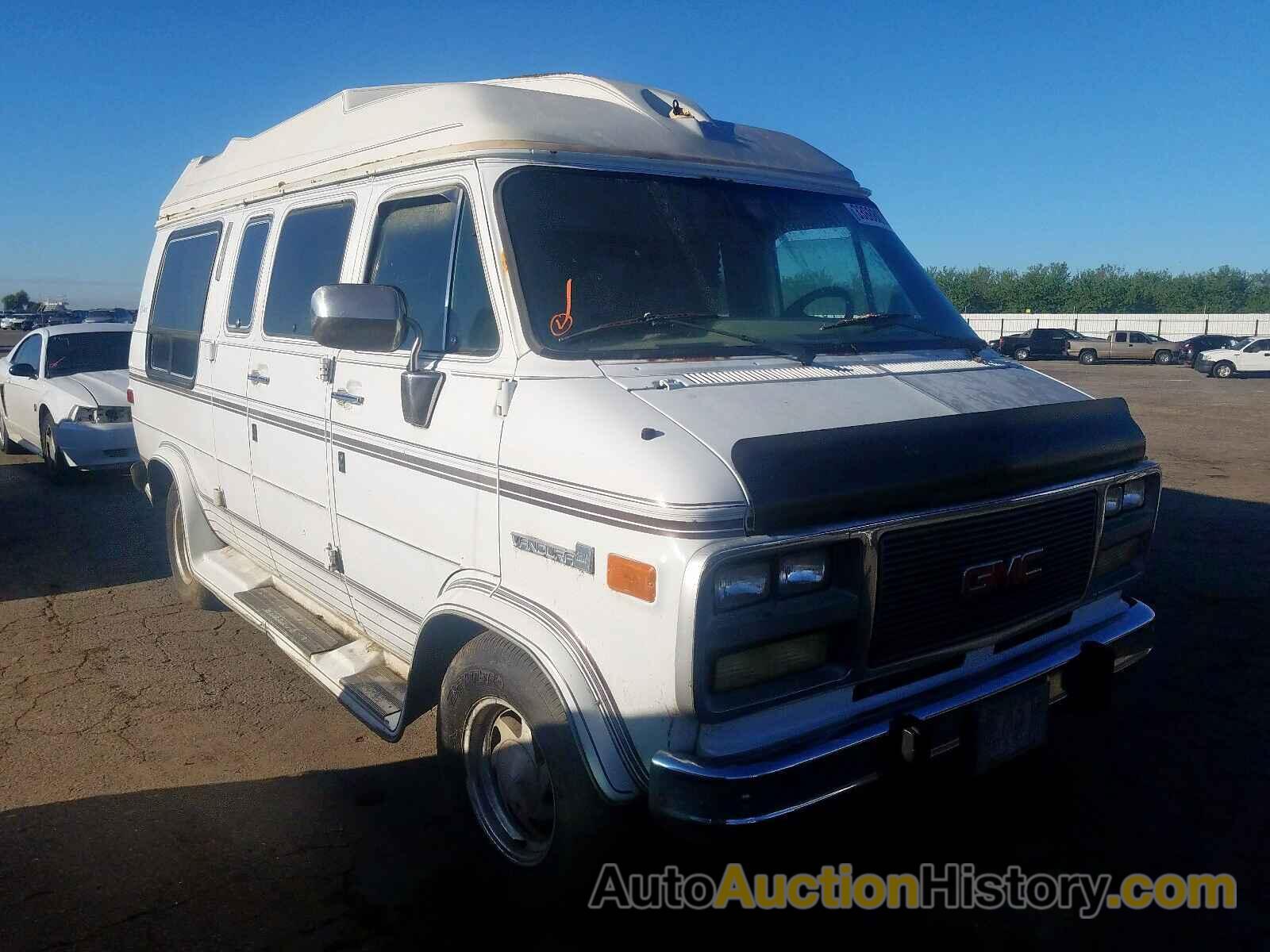 1992 GMC RALLY WAGO G2500, 1GDEG25K1N7509211