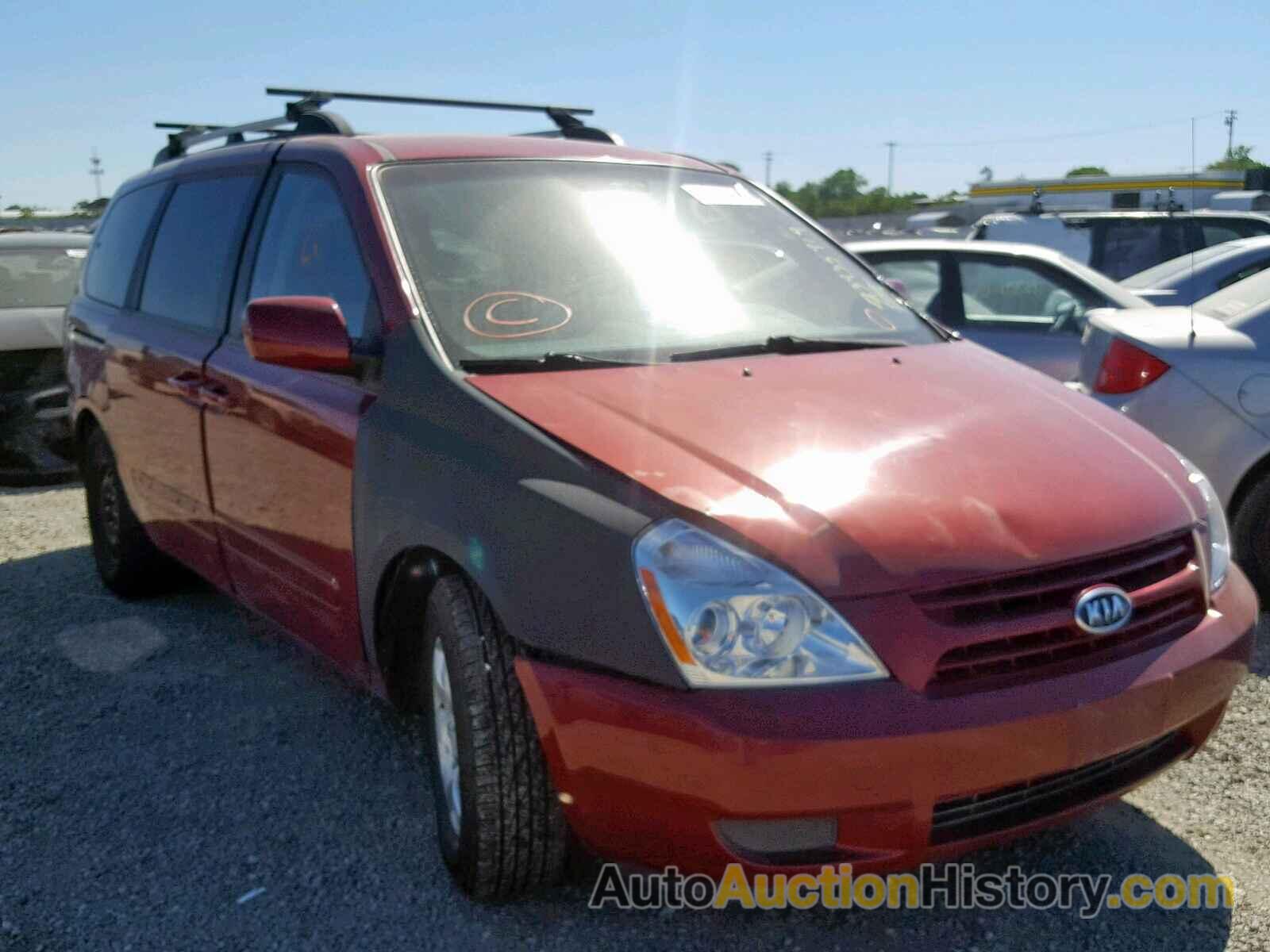 2009 KIA SEDONA EX, KNDMB233896280659