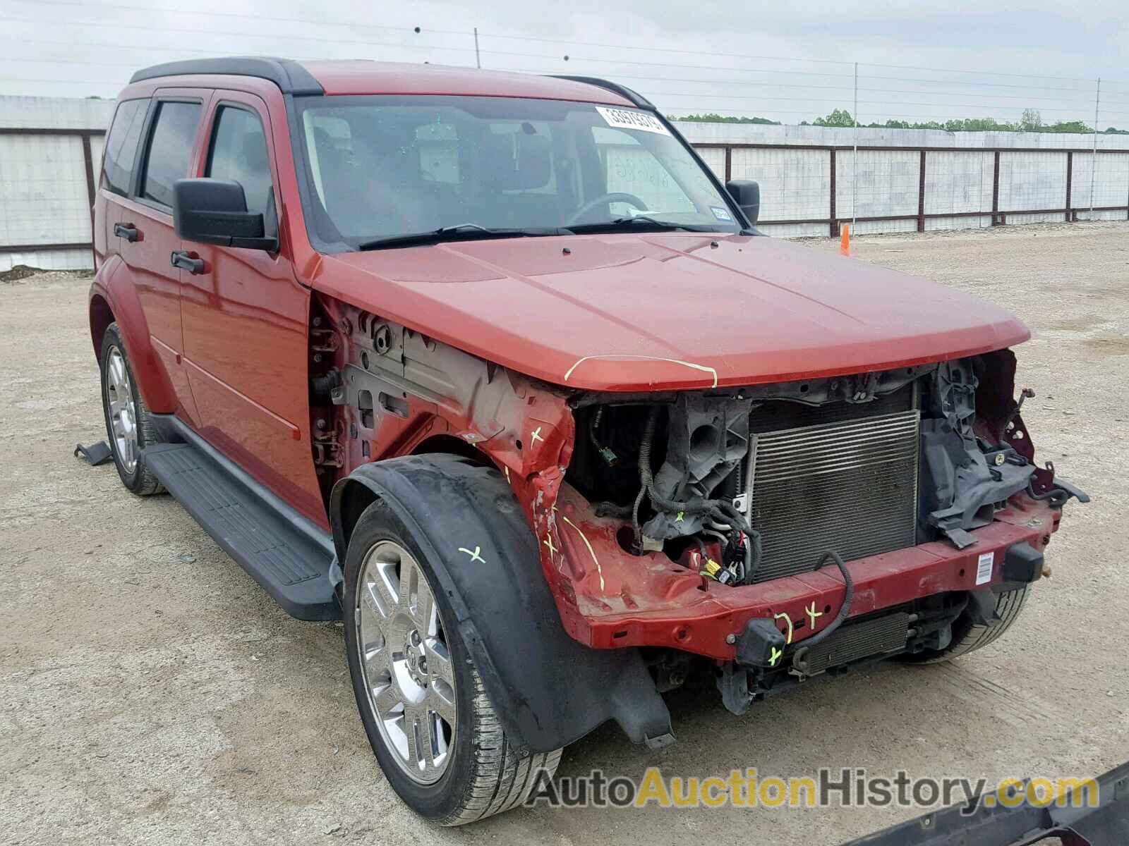 2010 DODGE NITRO HEAT, 1D4PT4GK8AW161850