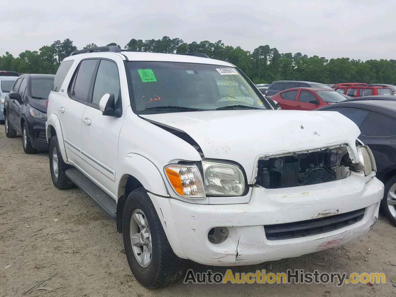 2007 TOYOTA SEQUOIA SR5, 5TDZT34A47S294853