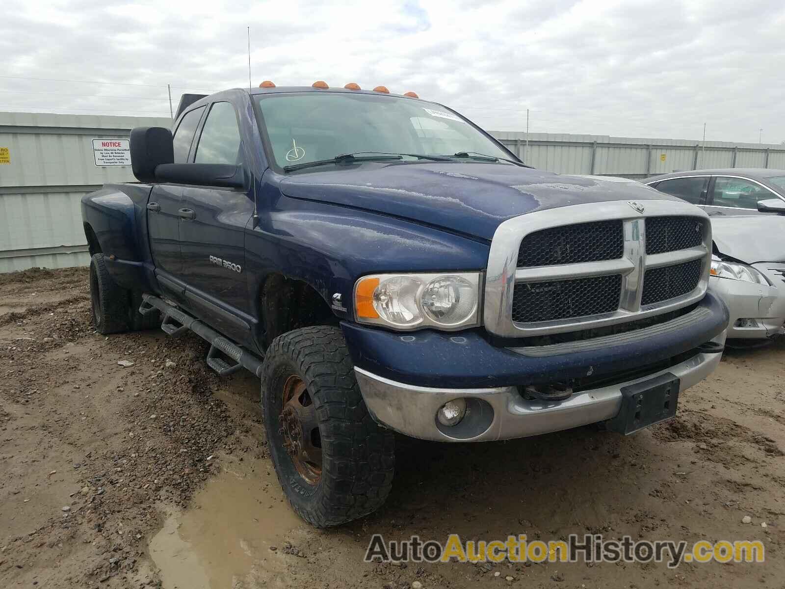 2005 DODGE RAM 3500 ST, 3D7MS48C05G824557