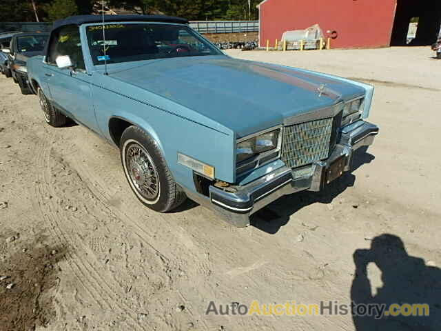 1985 CADILLAC ELDORADO, 1G6EL578XFE662849