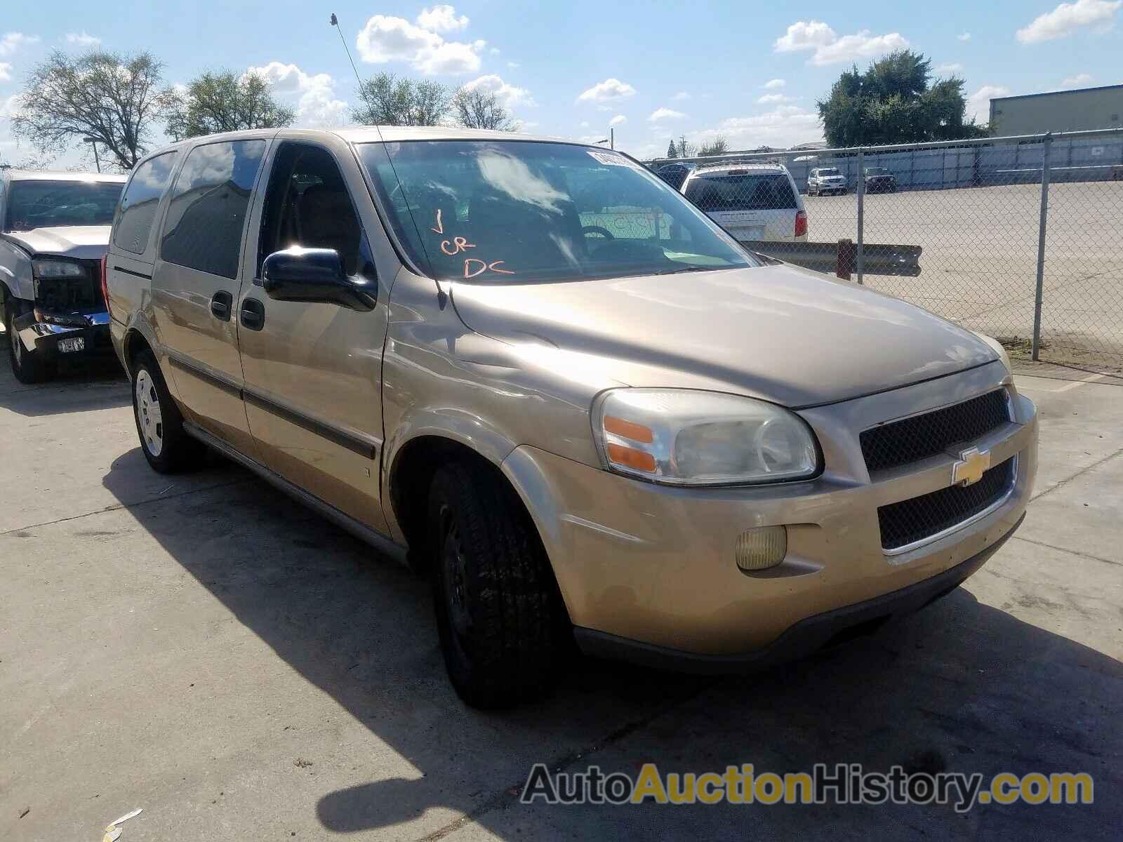 2006 CHEVROLET UPLANDER L LS, 1GNDV23L96D107559