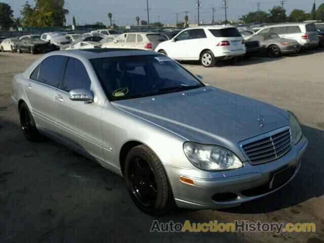 2003 MERCEDES-BENZ S500, WDBNG75J03A354237