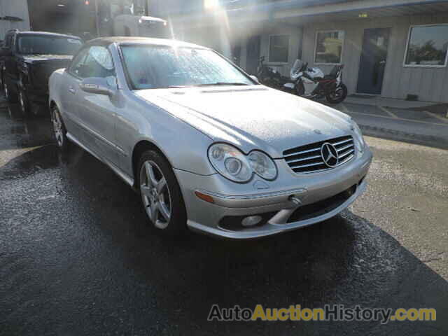 2005 MERCEDES-BENZ CLK500, WDBTK75J05F121826