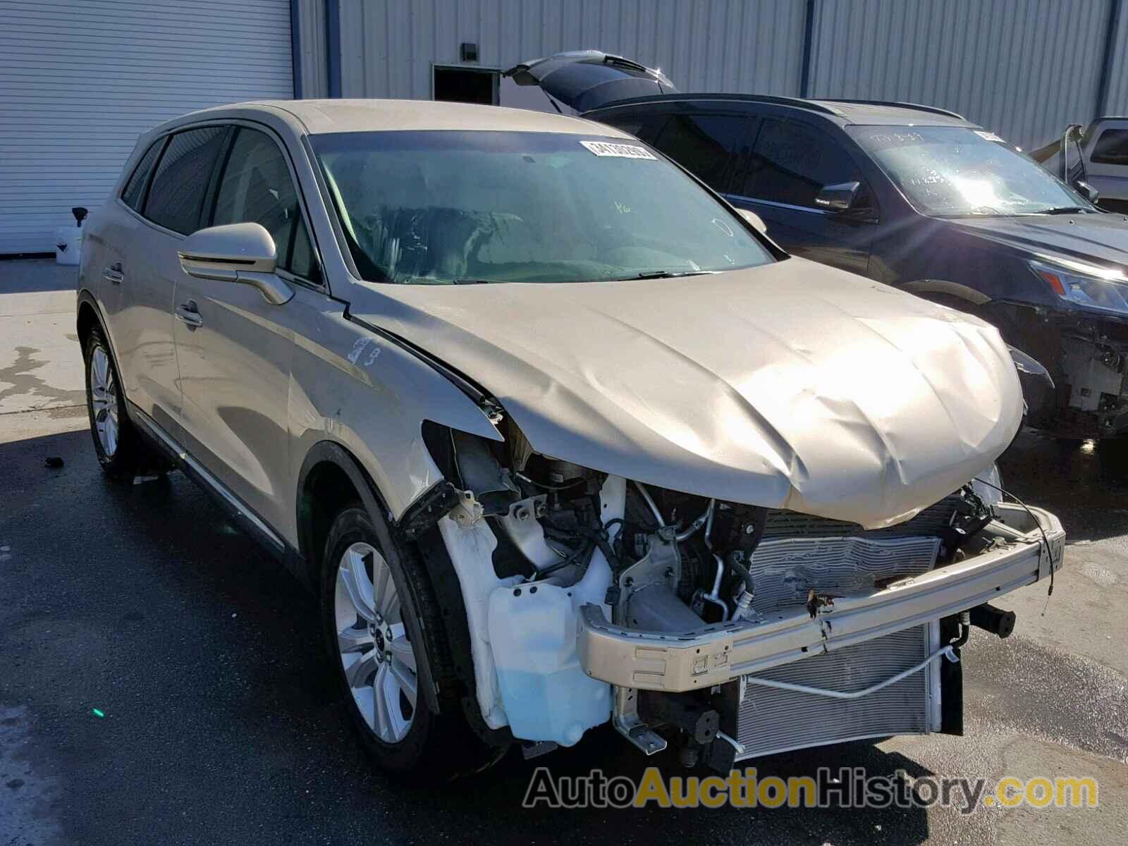 2017 LINCOLN MKX SELECT, 2LMPJ6KR1HBL45638