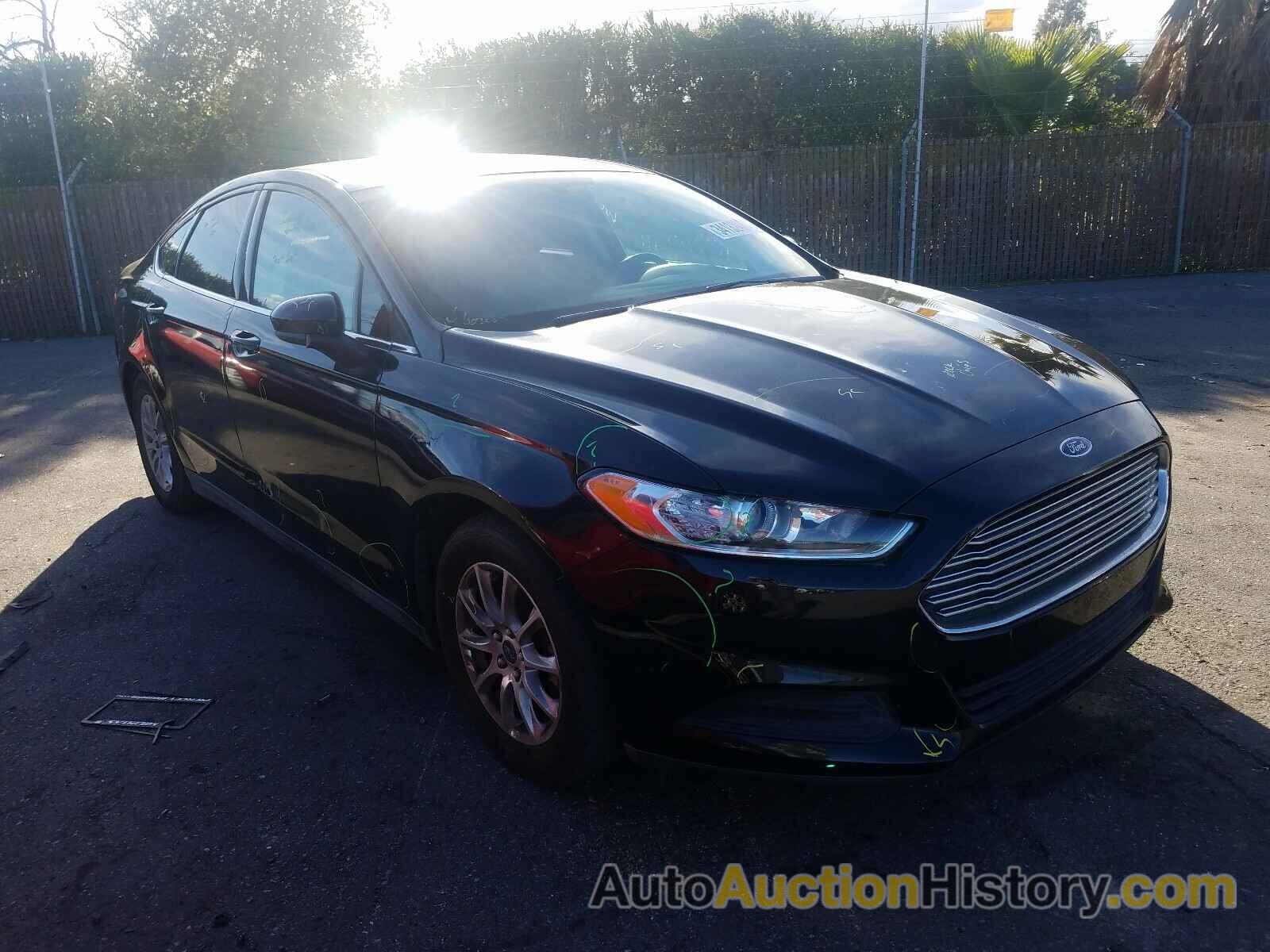 2016 FORD FUSION S, 3FA6P0G76GR329682