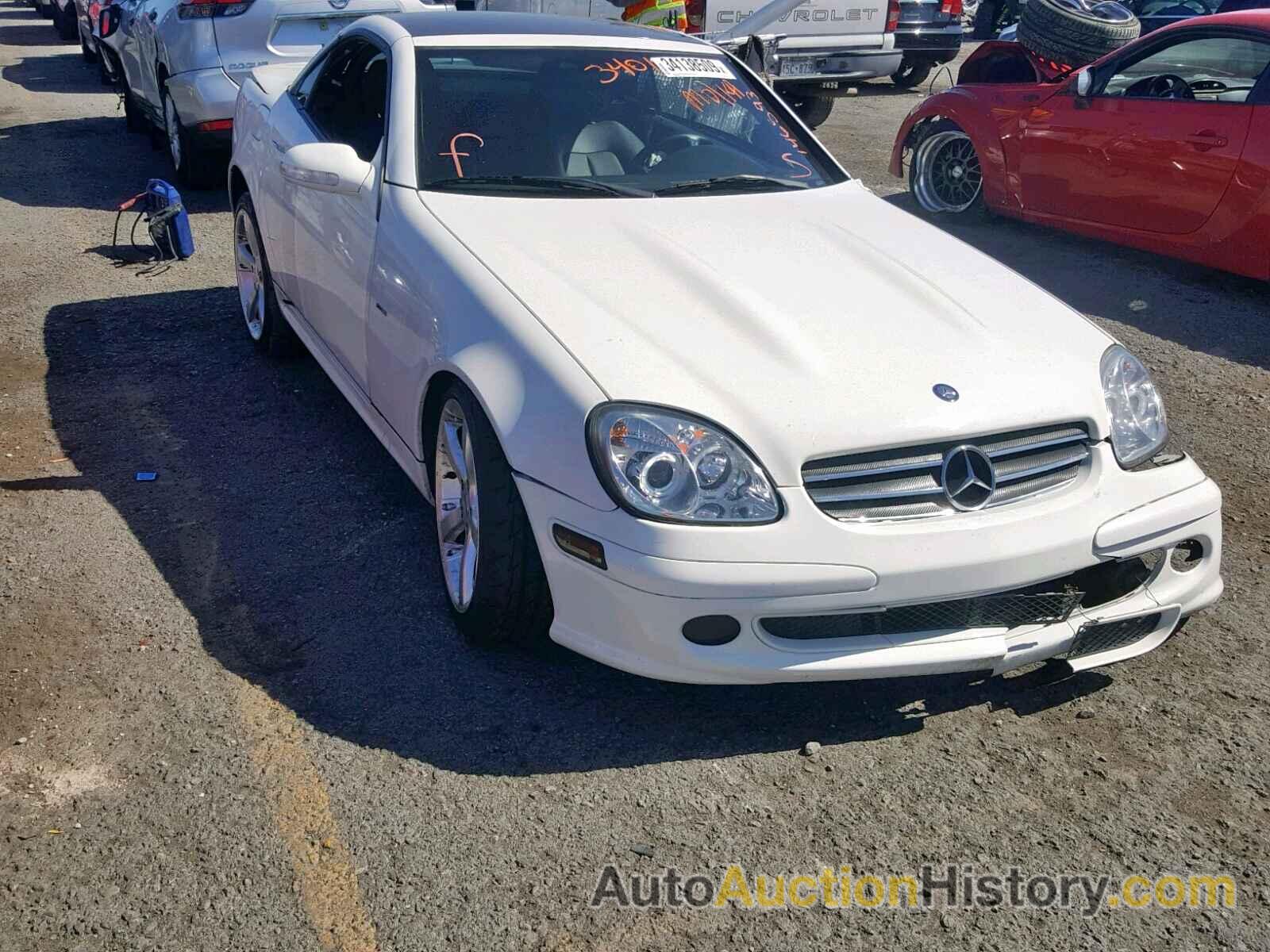 2003 MERCEDES-BENZ SLK 230 KOMPRESSOR, WDBKK49F73F287547