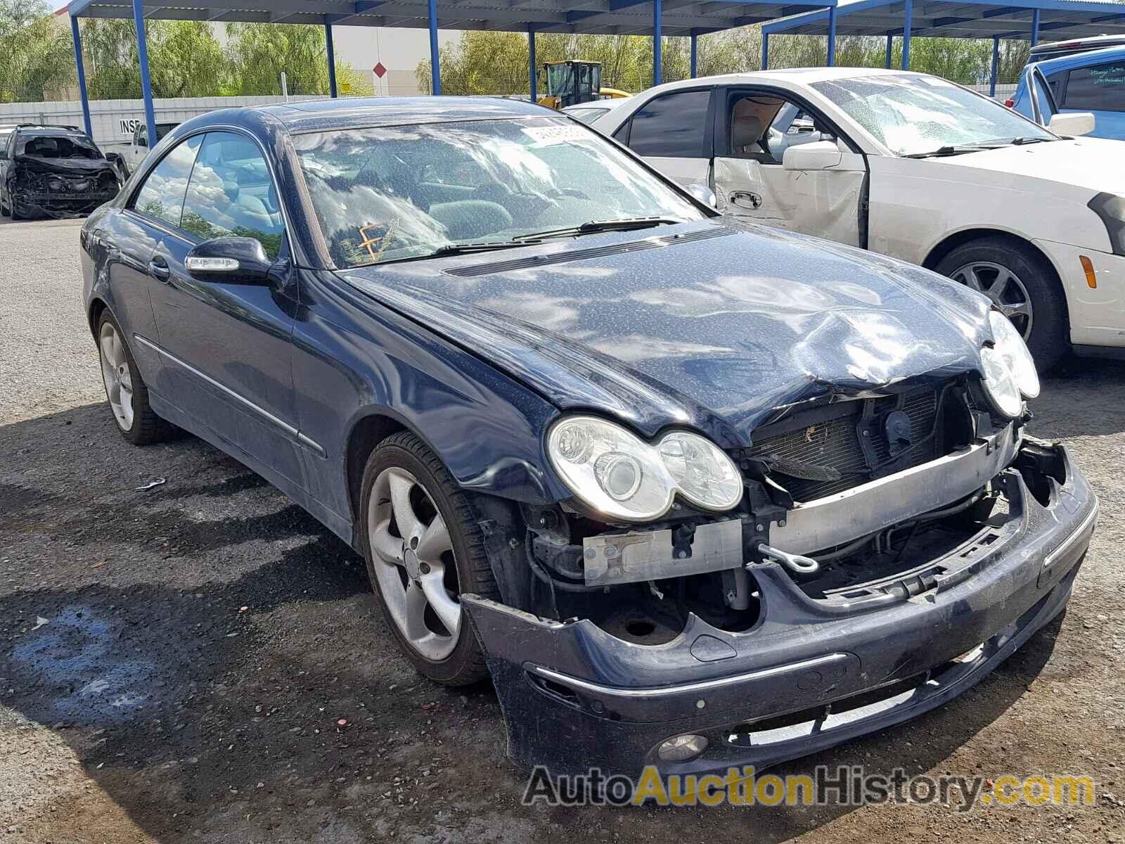 2004 MERCEDES-BENZ CLK 320C, WDBTJ65J74F091753