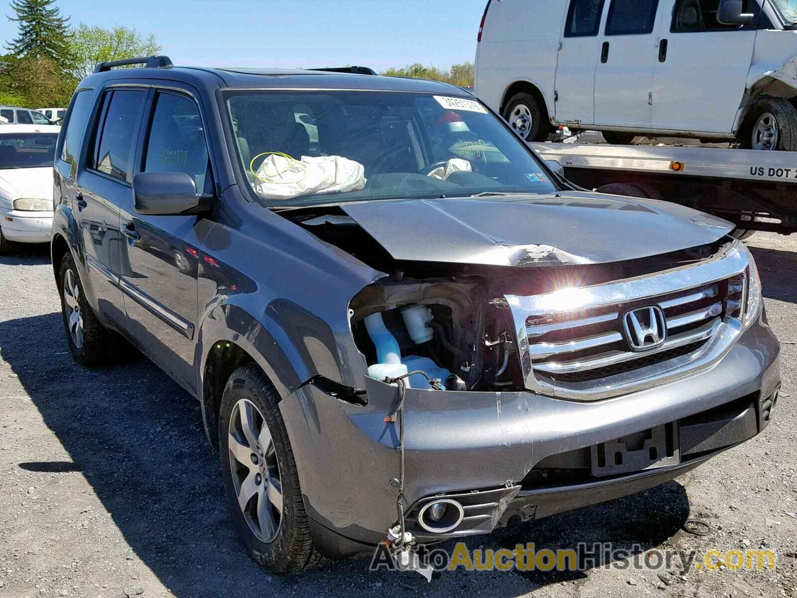 2013 HONDA PILOT TOURING, 5FNYF4H93DB054850