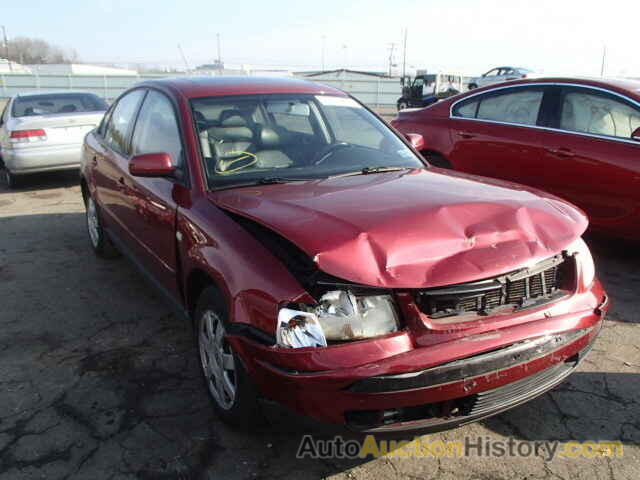 2000 VOLKSWAGEN PASSAT GLS, WVWMA23B1YP155795