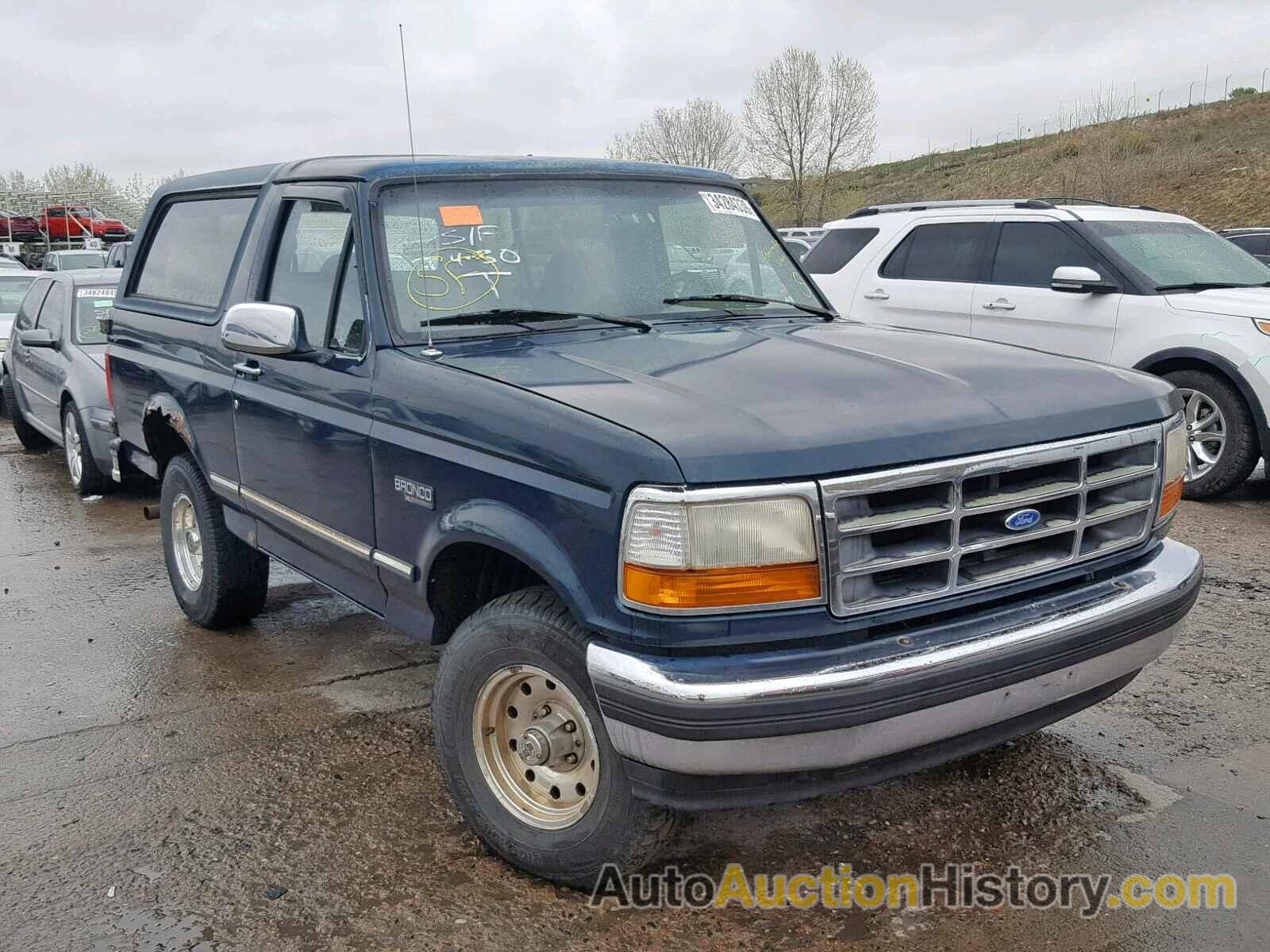 1995 FORD BRONCO U100, 1FMEU15HXSLB98100