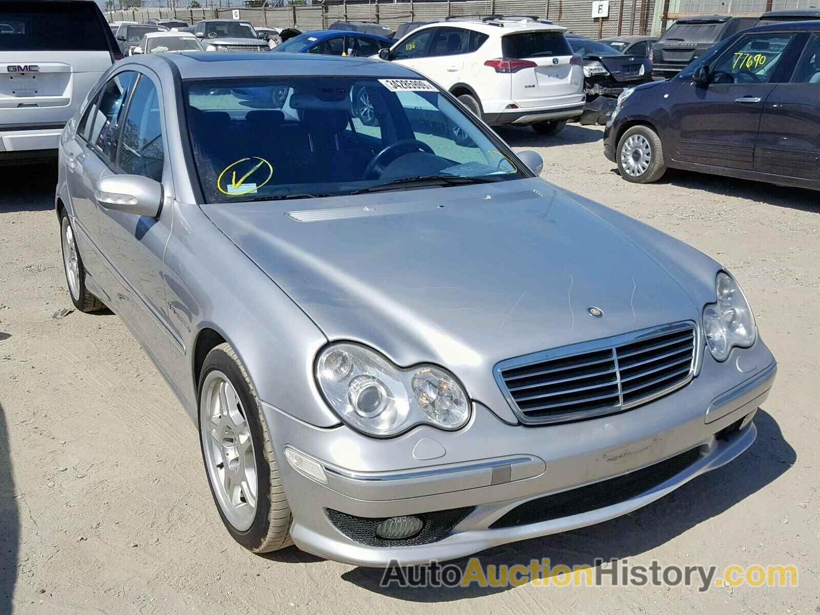 2002 MERCEDES-BENZ C 32 AMG KOMPRESSOR, WDBRF65J72F155220