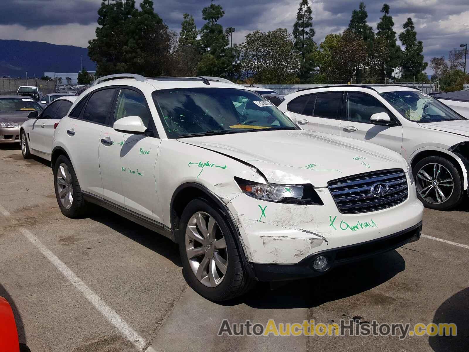 2004 INFINITI FX45, JNRBS08WX4X400074