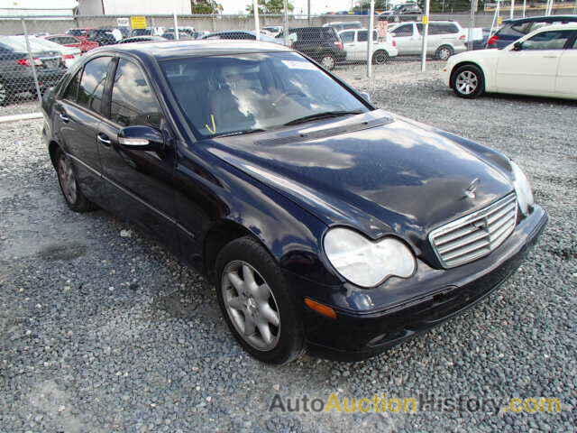 2001 MERCEDES-BENZ C240, WDBRF61J31F083937