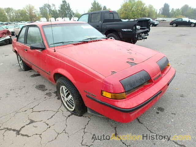 1987 PONTIAC SUNBIRD SE, 1G2JD11K9H7510174