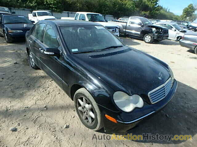 2002 MERCEDES-BENZ C240, WDBRF61J82F247250