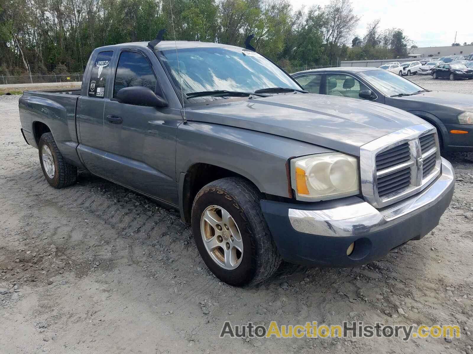 2005 DODGE DAKOTA SLT SLT, 1D7HE42K35S147523