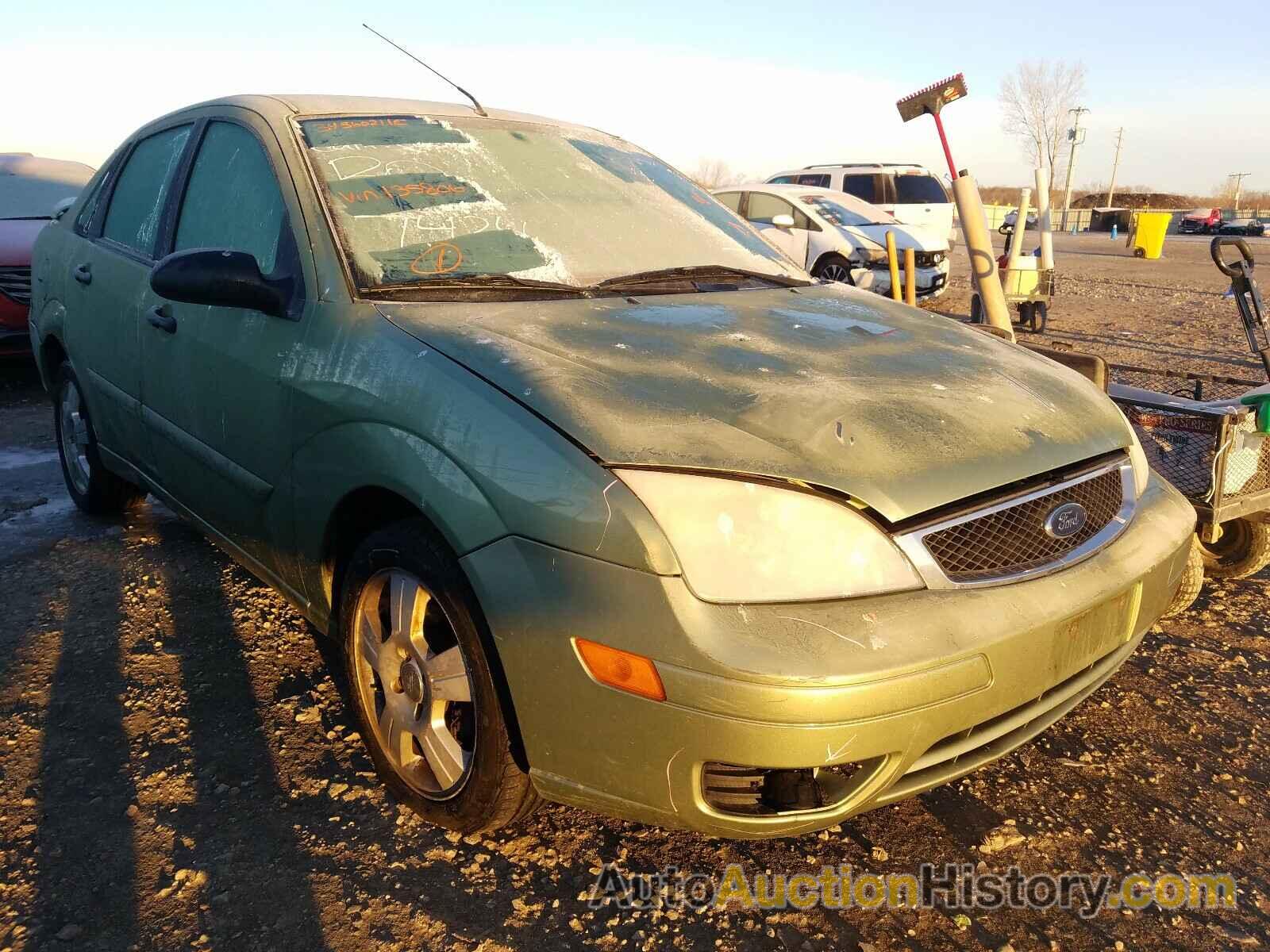 2007 FORD FOCUS ZX4, 1FAHP34N07W135806