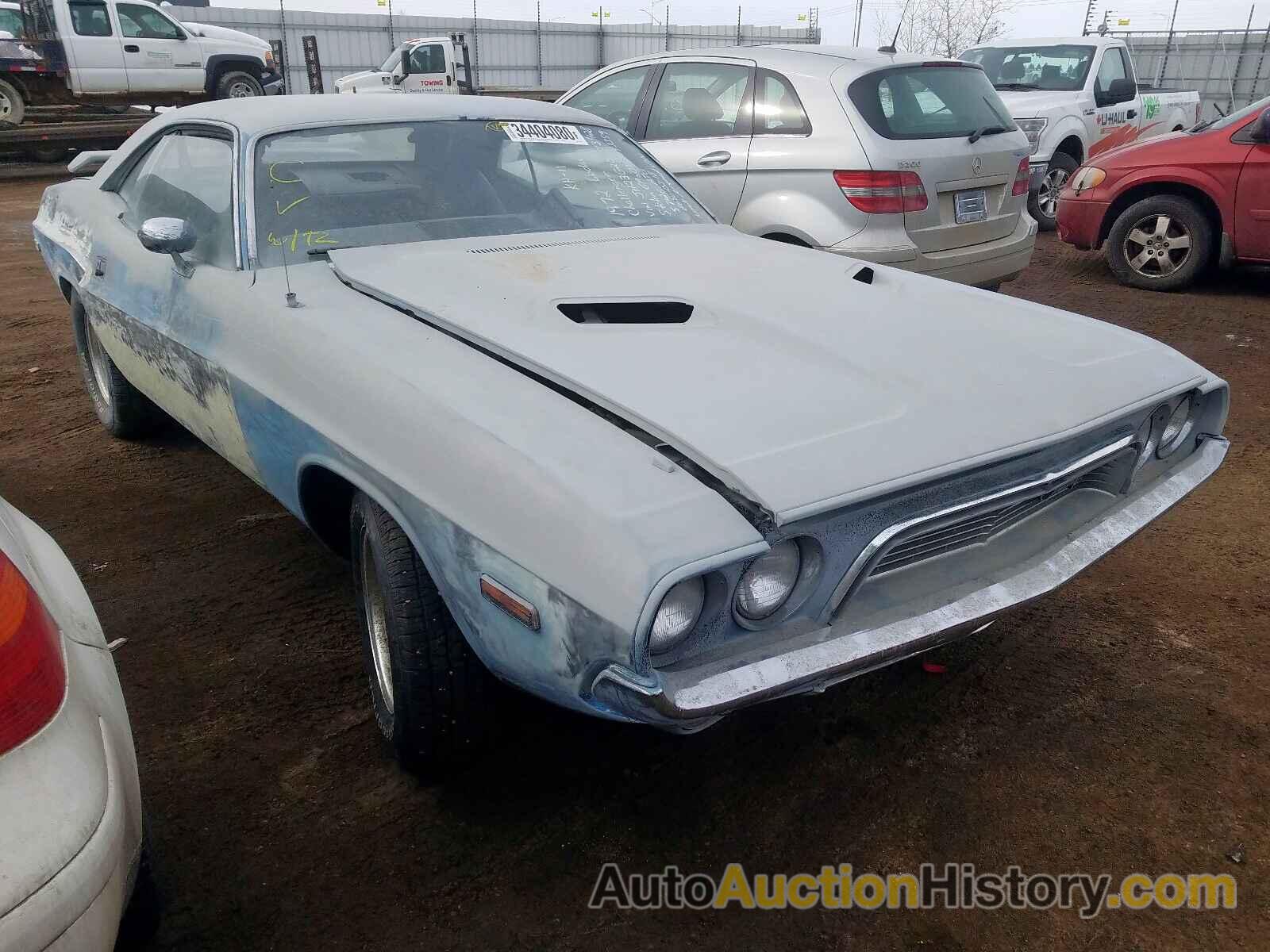 1972 DODGE CHALLENGER, JH23G2B473428