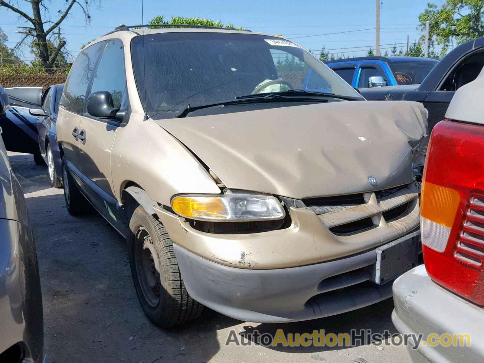 1998 DODGE CARAVAN SE, 1B4GP45R5WB699533