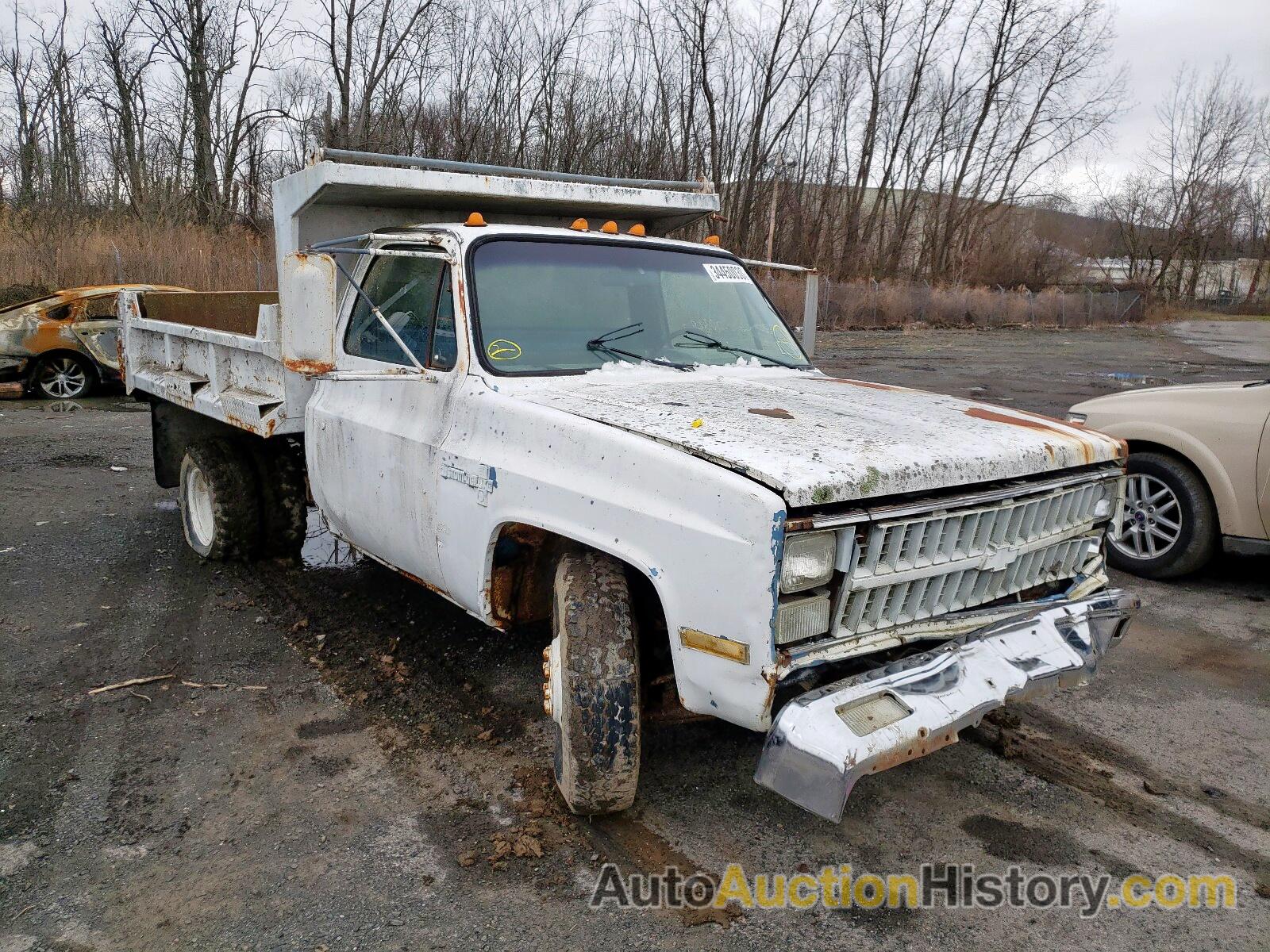 1986 CHEVROLET C/K3500, 1GBGC34M6GJ176645