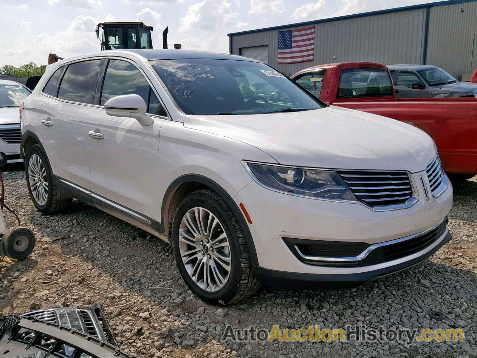 2018 LINCOLN MKX RESERVE, 2LMPJ6LRXJBL41821