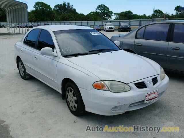 2000 HYUNDAI ELANTRA GL, KMHJF35F5YU027860