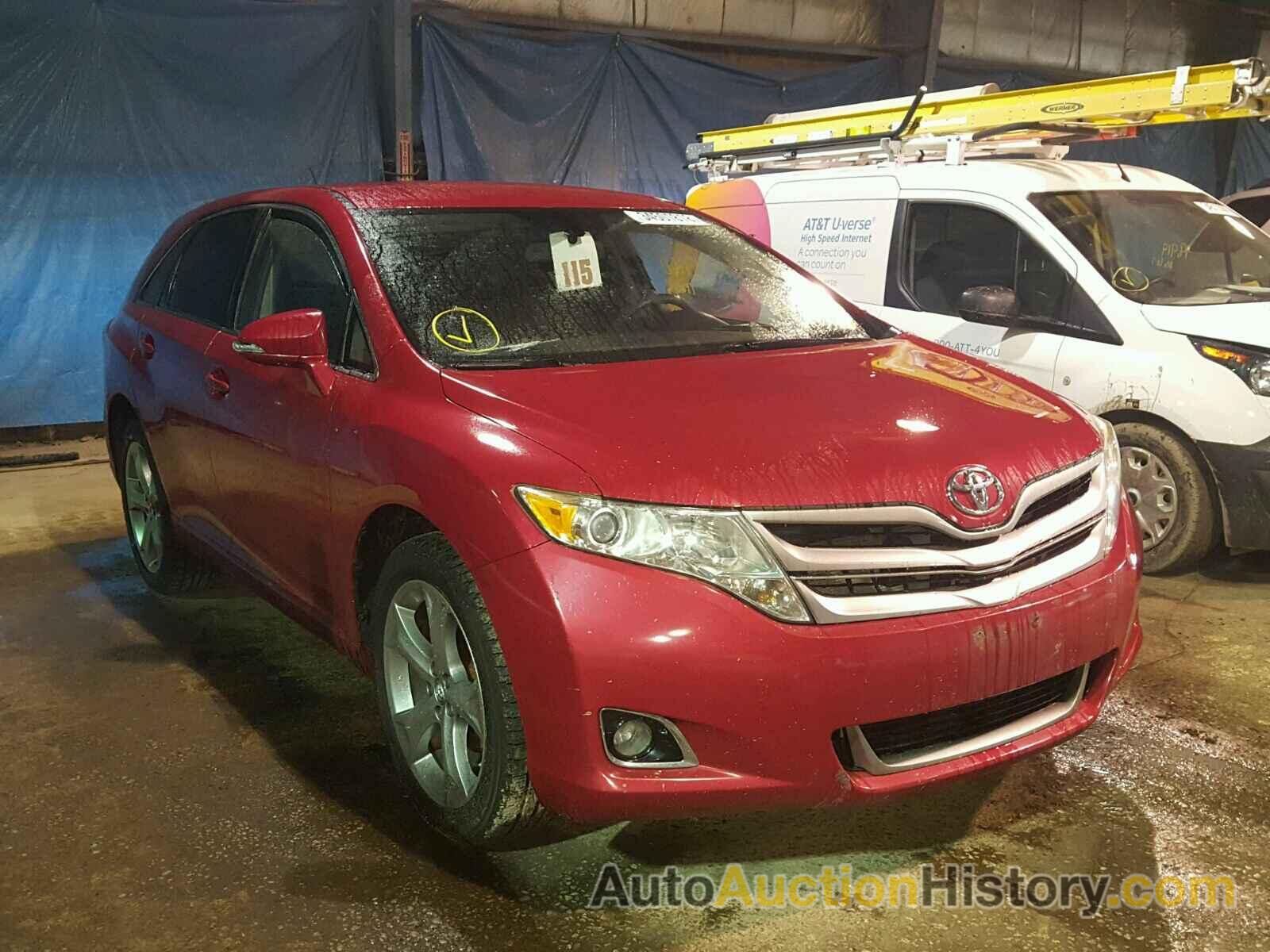 2013 TOYOTA VENZA LE, 4T3BK3BB0DU078380