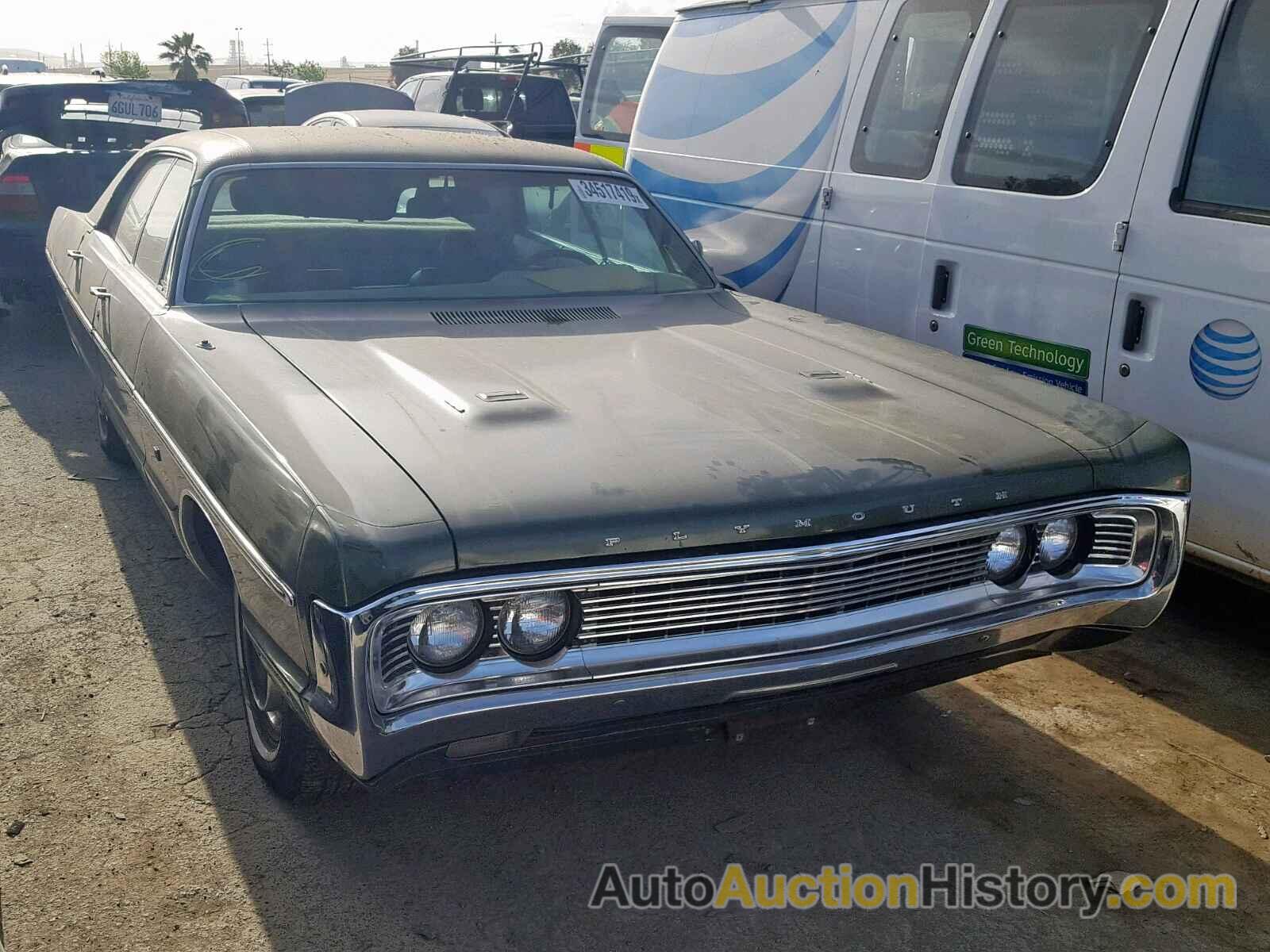 1970 PLYMOUTH FURY, PM43L0D295863