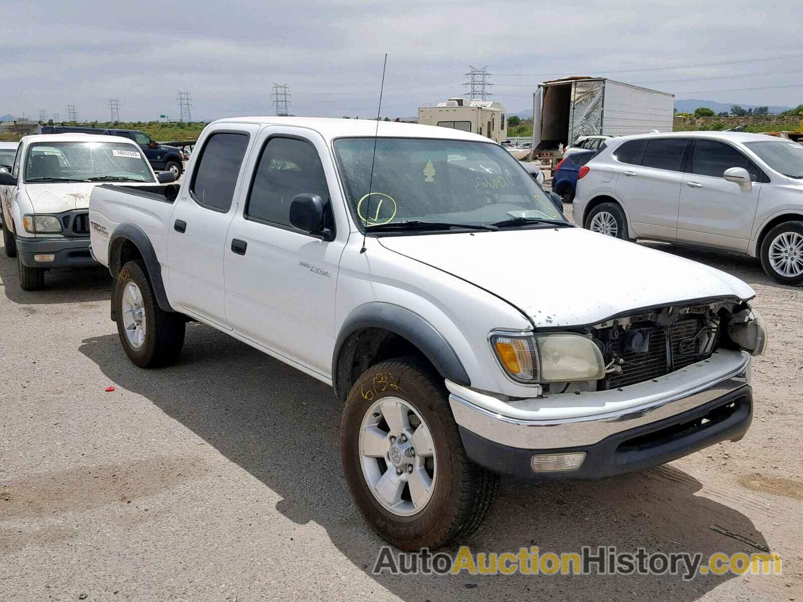 2002 TOYOTA TACOMA DOUBLE CAB PRERUNNER, 5TEGN92N22Z089635