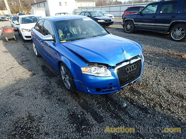 2008 AUDI S4 QUATTRO, WAUGL78E78A037029