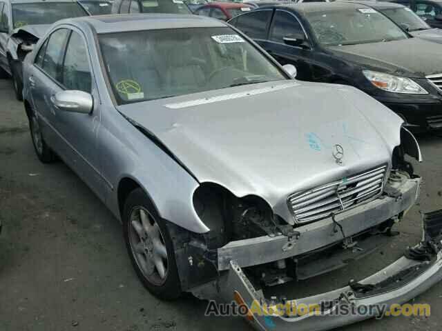 2004 MERCEDES-BENZ C240, WDBRF61J44F531106