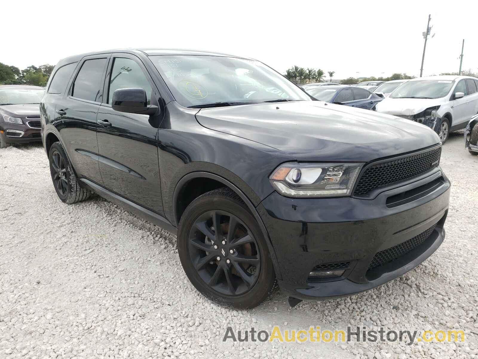 2019 DODGE DURANGO GT, 1C4RDHDG9KC811881