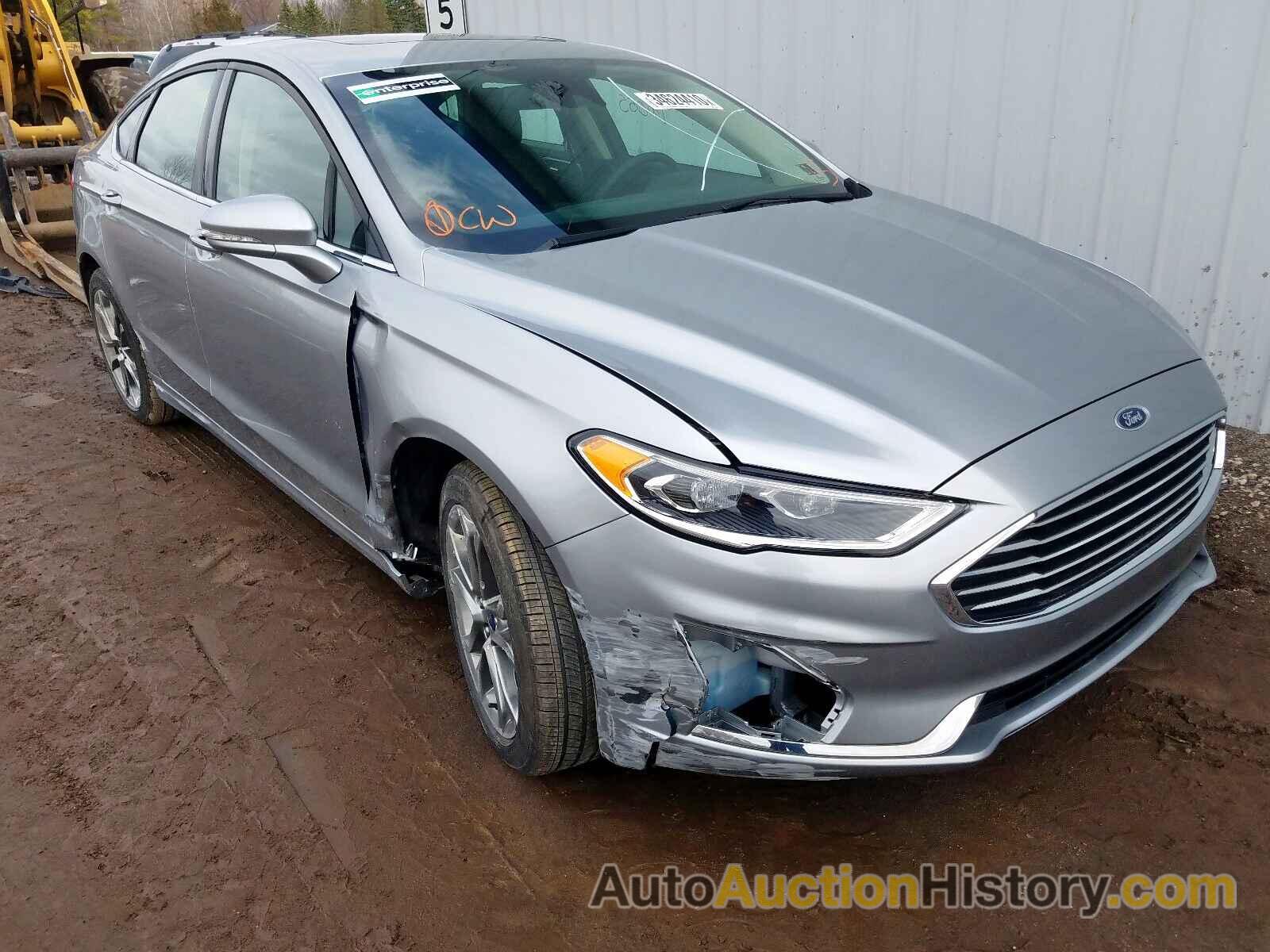 2020 FORD FUSION SEL, 3FA6P0CD6LR130542