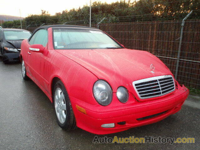 2003 MERCEDES-BENZ CLK320, WDBLK65G53T142510