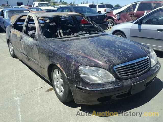 2000 MERCEDES-BENZ S430, WDBNG70J0YA081461