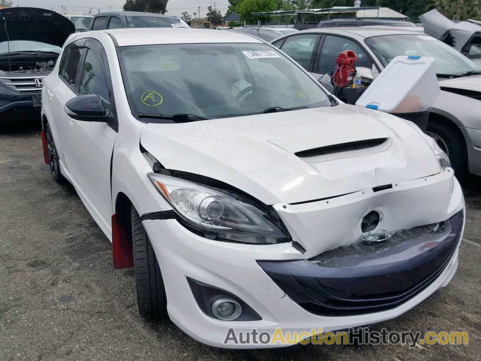 2013 MAZDA SPEED 3, JM1BL1L41D1827932