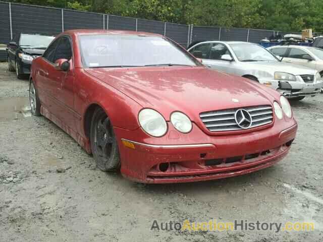 2000 MERCEDES-BENZ CL500, WDBPJ75J0YA001868