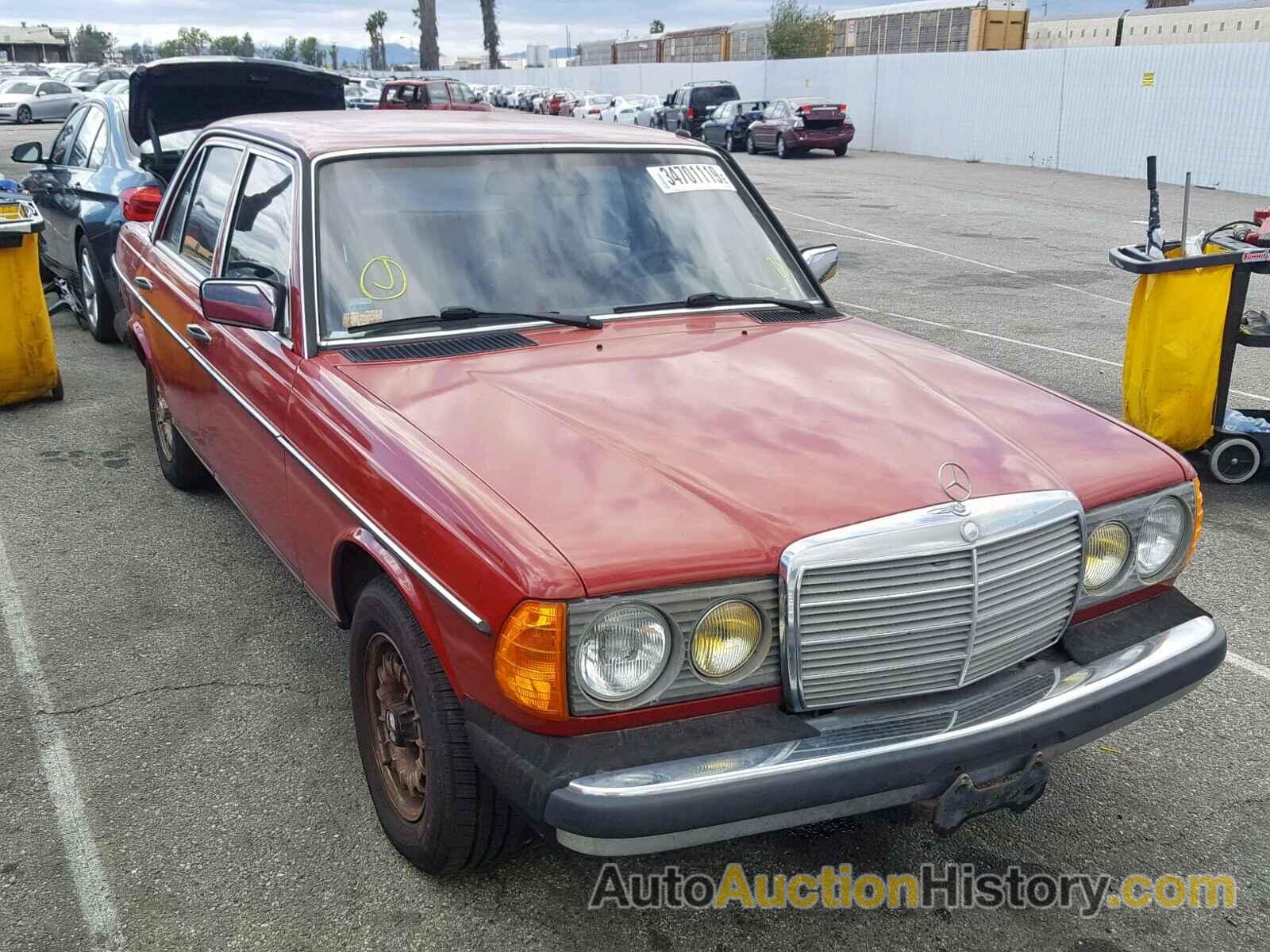 1984 MERCEDES-BENZ 300 DT, WDBAB33A9EA142237