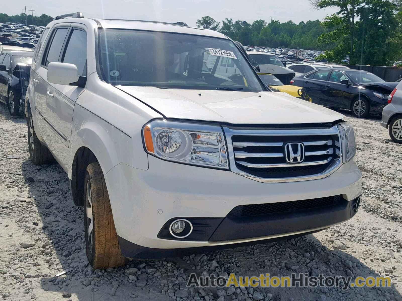 2013 HONDA PILOT TOURING, 5FNYF3H9XDB008958