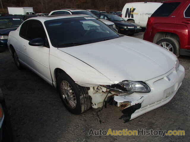 2000 CHEVROLET MONTE CARL, 2G1WW12E6Y9252241